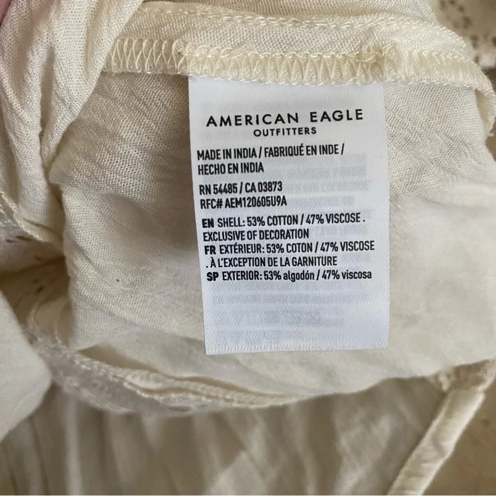 NWT American Eagle High Neck Cut Out Top